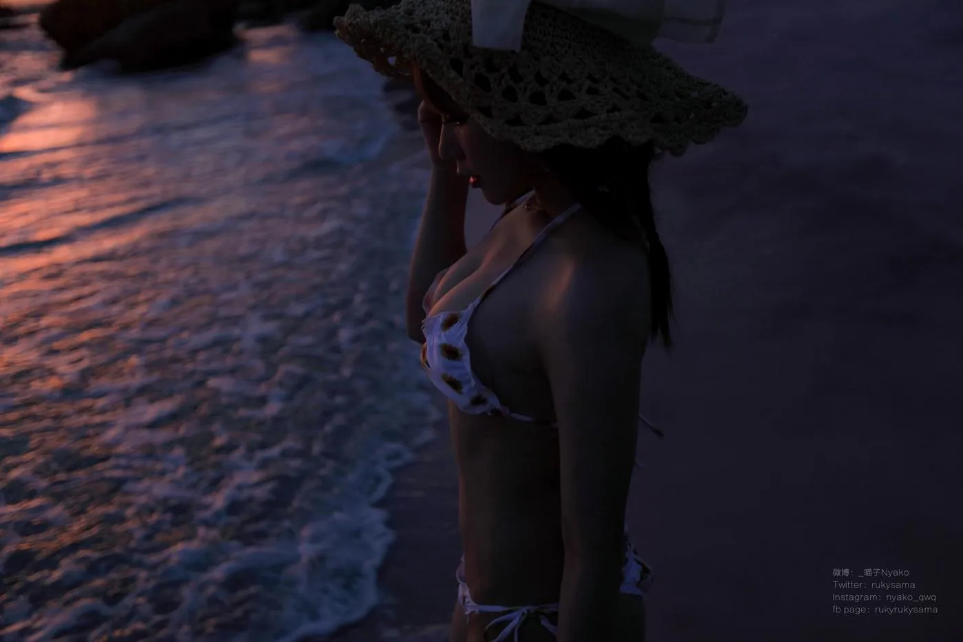 Nyako喵子 – NO.57 向日葵比基尼 [66P]插图4